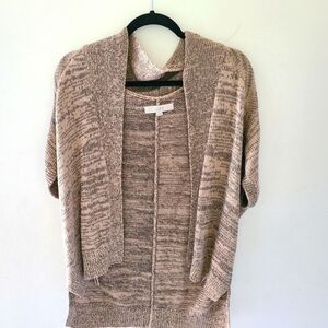 LOFT open cardigan short sleeves